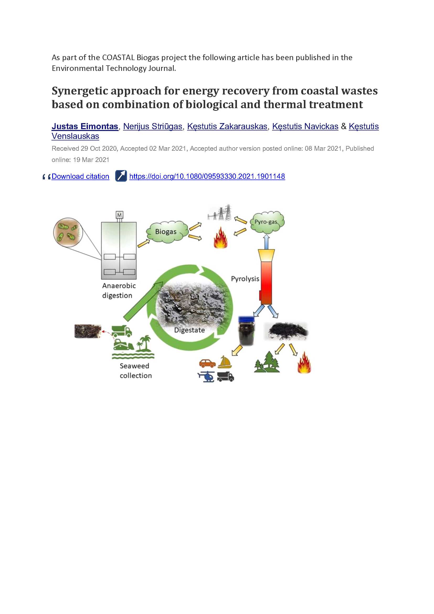 Environmental Technology Journal